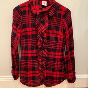 Black and red flannel